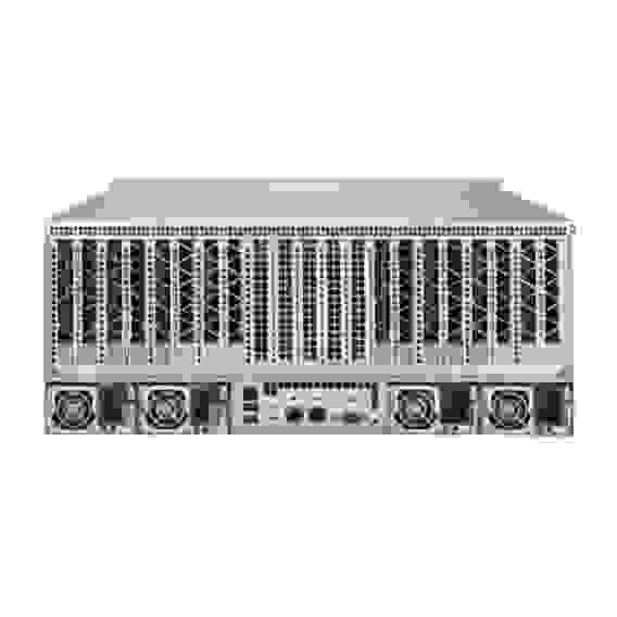 Платформа системного блока SuperMicro SYS-4029GP-TRT2 4U, 2x LGA3647, Intel C622, 24x DDR4, 24x 2.5" SAS/SATA, Single Root System/Dual Link, 2x 10GBase-T, 4x2000W