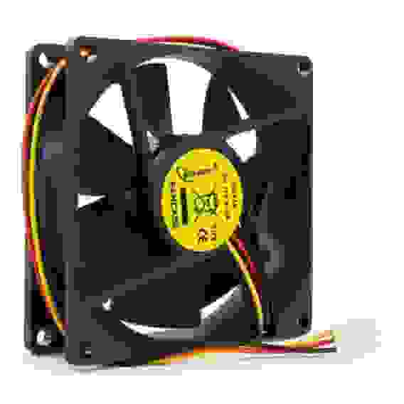 Вентилятор в корпус Gembird FANCASE 80x80x25, втулка, 3 pin, провод 30 см {100} (014991)