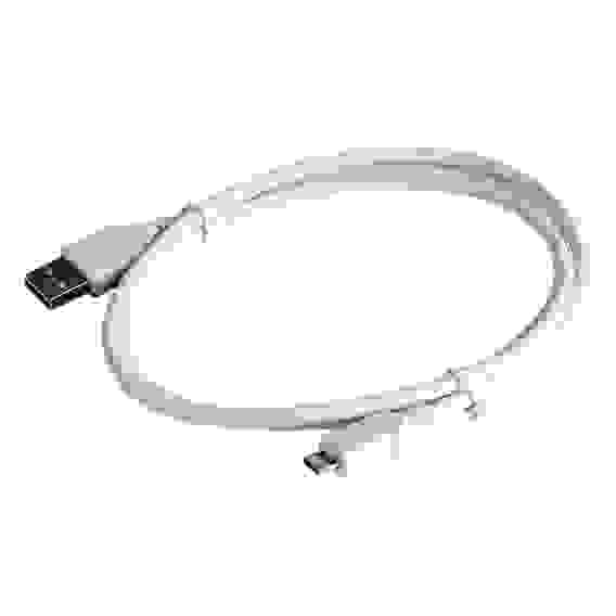 Кабель USB 2.0 Pro Cablexpert CCP-mUSB2-AMBM-W-1M AM/microBM 5P, 1м, экран, белый, пакет (082297) {200}