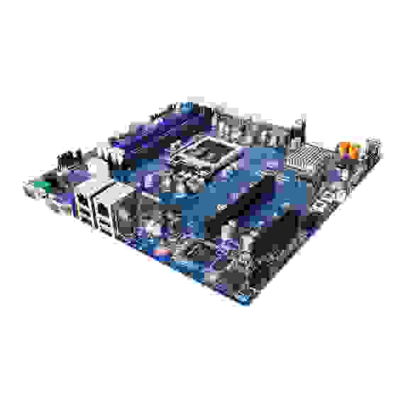 Материнская плата Gigabyte MX31-BS0 1.1C (GAX31BS0MR-00-G11C) microATX, Intel® Xeon® processors E3-1200 V6/V5, 4 x UDIMM slots, DDR4 2400MHz , 2 x GbE LAN ports, 6 x SATA III 6Gb/s , 1 x M.2 slot , RTL {10}