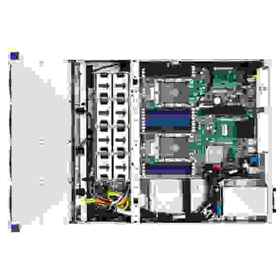 Платформа системного блока Tyan B7106T70EV8E4HR 2U 2 LGA3647 Intel Xeon 12 3.5"+ 2 2.5" Hot Swap 1+1 770W RPSU,80+ Platinum C621 (4) NVMe NVMe by M7106-4E