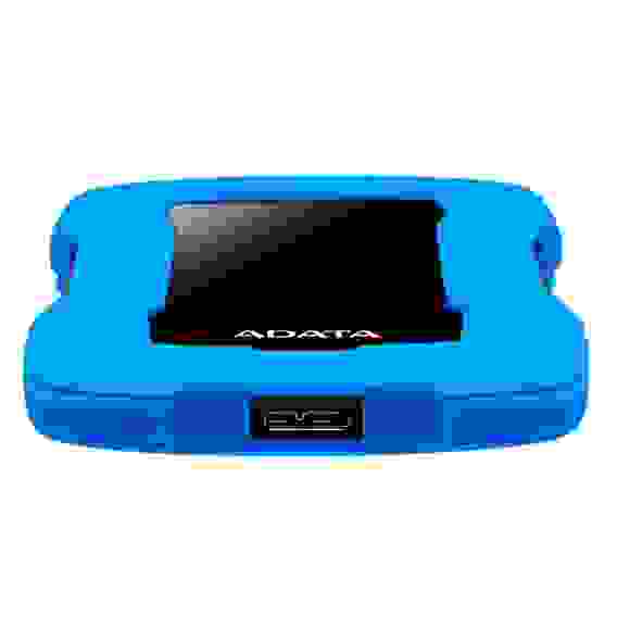 Жесткий диск внешний ADATA HD330 AHD330-1TU31-CBL 1TB 2.5" USB 3.1, LED Indicator, Shock Sensor Protection, Win/Mac/Linux, Blue, RTL (465474)
