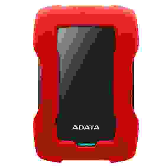 Жесткий диск внешний ADATA HD330 AHD330-1TU31-CRD 1TB 2.5" USB 3.1, LED Indicator, Shock Sensor Protection, Win/Mac/Linux, Red, RTL {20}, (465481)