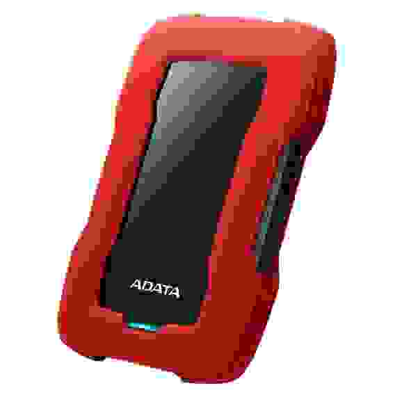 Жесткий диск внешний ADATA HD330 AHD330-1TU31-CRD 1TB 2.5" USB 3.1, LED Indicator, Shock Sensor Protection, Win/Mac/Linux, Red, RTL {20}, (465481)