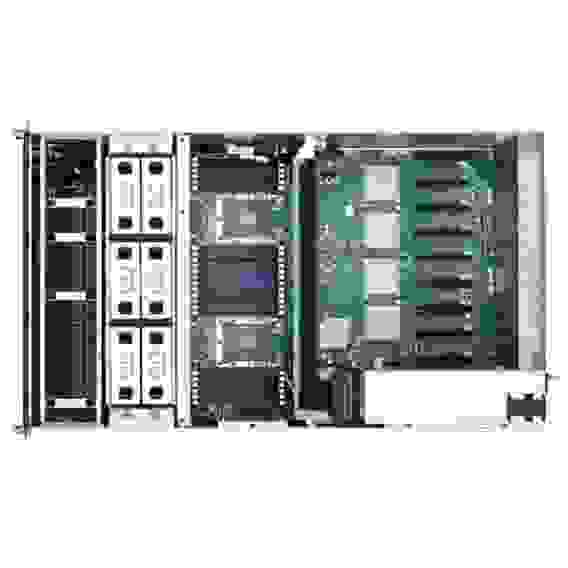 Платформа системного блока Tyan TYAN B7109F77DV14HR-2T-NF FT77D-B7109 4U GPGPU server Intel Dual-Socket Xeon Scalable processors, «DDR4 2666MHz RDIMM x 24 slots, 8 double width PCIe X16 slots, Intel X540 dual port 10Gb RJ45 NIC mezz card x 1, 3200W(2+1) r