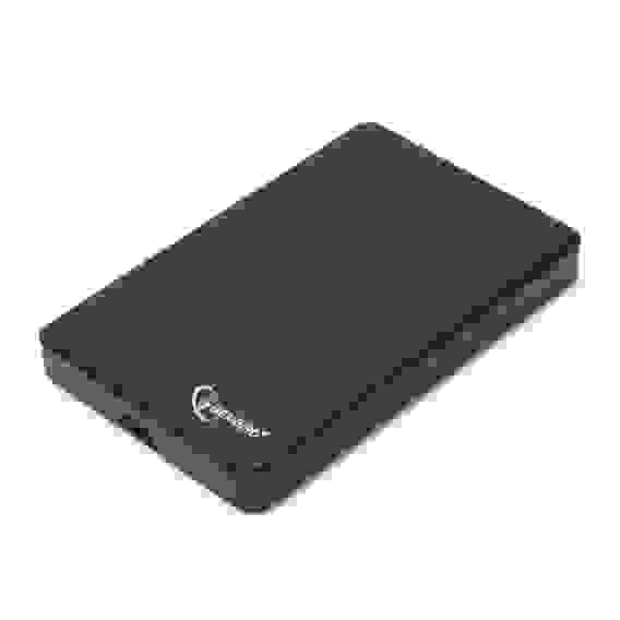 Корпус для HDD/SSD Gembird Внешний 2.5" Gembird EE2-U2S-40P, черный, USB 2.0, SATA, пластик {50}