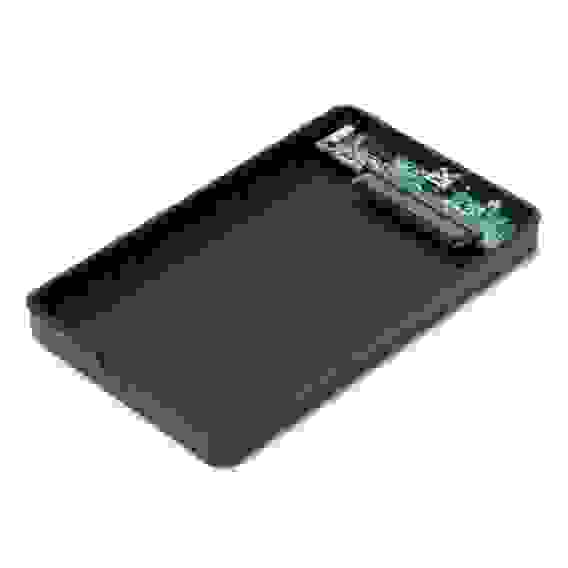 Корпус для HDD/SSD Gembird Внешний 2.5" Gembird EE2-U2S-40P, черный, USB 2.0, SATA, пластик {50}