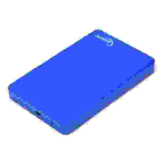 Корпус для HDD/SSD Gembird Внешний 2.5" Gembird EE2-U2S-40P-B, синий, USB 2.0, SATA, пластик {100} (205540)