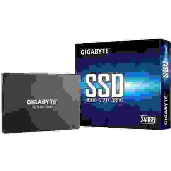 Твердотельный накопитель SSD Gigabyte GP-GSTFS31240GNTD 240GB 2.5" Client SATA 6Gb/s, 560/540, IOPS 50/75K, MTBF 2M, 100TBW RTL {40} (803711)