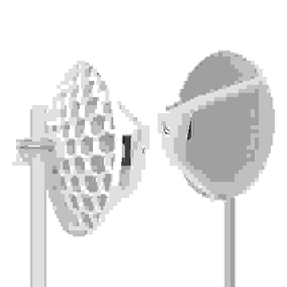 Точка доступа Wi-Fi MIKROTIK RBLHGG-60adkit Wireless Wire Dish КОМПЛЕКТ ИЗ 2 ШТУК (Pair of preconfigured LHGG-60ad devices for 60Ghz link (60GHz antenna, 802.11ad wireless, four core 716MHz CPU,256MB RAM, 1x Gigabit LAN, RouterOS L3, POE, PSU) for 1Gbps f