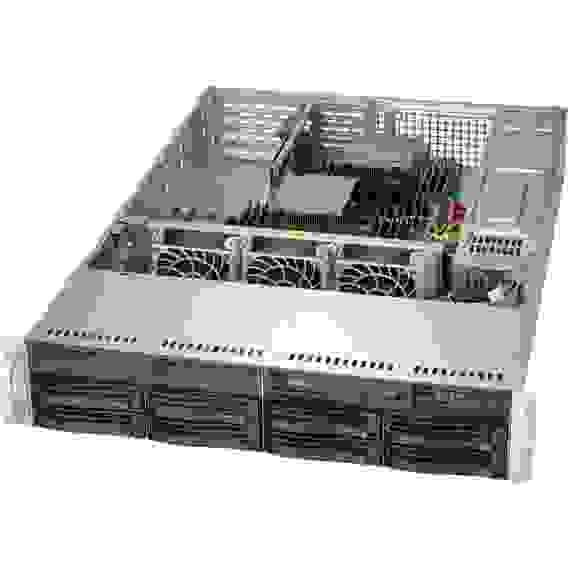 Корпус SuperMicro CSE-825TQC-R1K03LPB Black 2U SC825TQС LP W/Redundant 1000W (269303)