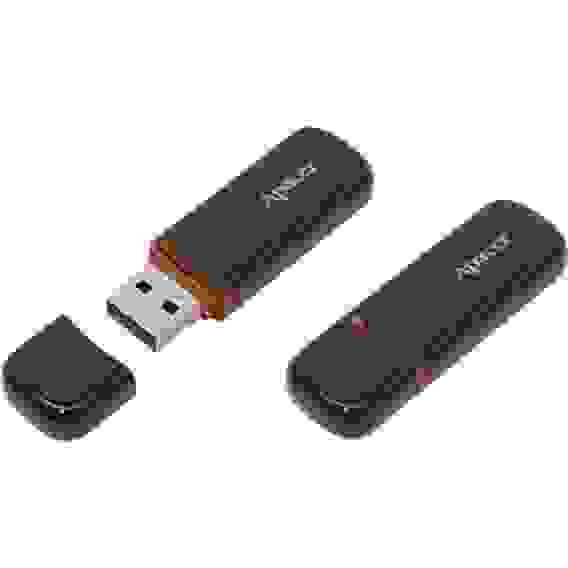 USB накопитель Apacer AH333 AP32GAH333B-1 USB 2.0,32GB Black, (910424) RTL