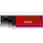 USB накопитель Apacer AH25B AP128GAH25BR-1 USB 3.1 128GB Gen 1, Red/Black, Metal case, RTL (916303)