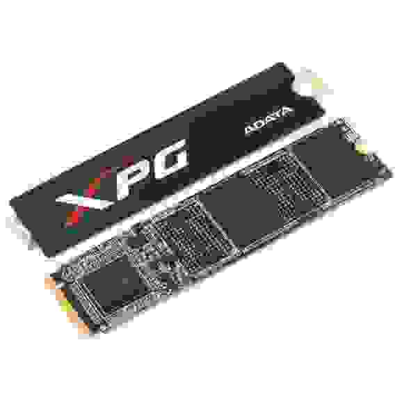 Твердотельный накопитель SSD ADATA XPG SX6000 Pro 256GB M.2 2280 ASX6000PNP-256GT-C Client PCIe Gen3x4 with NVMe, 2100/1200, IOPS 190/180K, MTBF 2M, 3D TLC, 150TBW, RTL (469328)