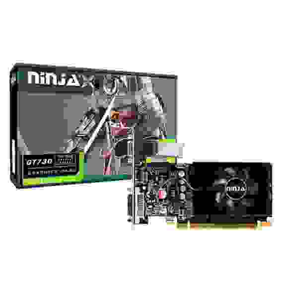 Видеокарта Ninja (Sinotex) GT730 1GB DDR3 128bit VGA DVI HDMI 1FAN LP RTL {50}