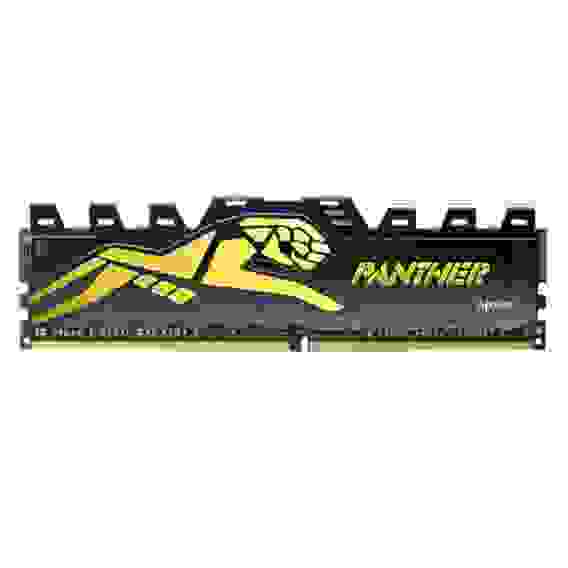 Модуль памяти Apacer Panther Golden Gaming Memory AHU08GGB26CDU7G 8GB DDR4 2666 DIMM EK.08G2V.GEC Non-ECC, CL16, 1.2V, 1024x8, Heat Shield, RTL {30} (902962)