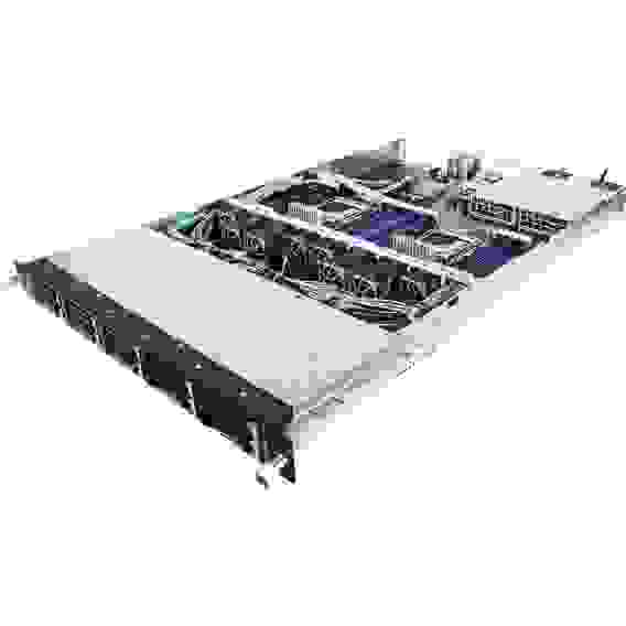 Платформа системного блока Gigabyte R180-F2A (R180F2A-110) 1U, 2xLGA2011 (E5-26xx V3/V4), 24xDDR4, up to 10x2.5, 2x1GbE, IPMI, 3x USB3.0 (1+2), 4xFAN, 2x800W, Rails