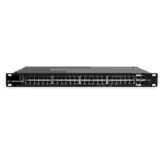 Коммутатор Ubiquiti EdgeSwitch 48-750W |ES-48-750W| Ubiquiti коммутатор 48 портов, раздача питания 24/48В на всех |ES-48-750W| портах, суммарная мощность 750W