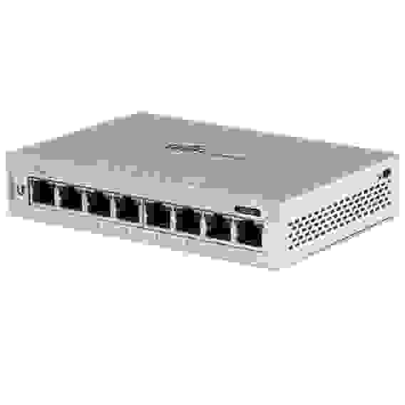 Коммутатор Ubiquiti UniFi Switch 8 |US-8| PoE-коммутатор, 8х 1G RJ45, раздача 12 Вт (026171)