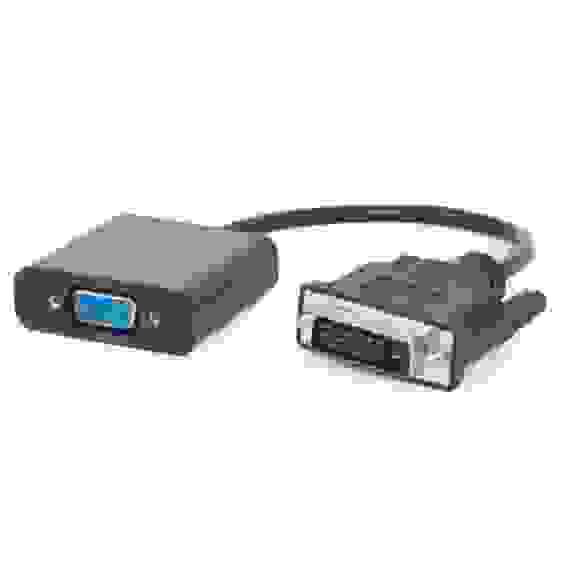 Переходник Cablexpert DVI-D-VGA A-DVID-VGAF-01, 25M/15F, длина кабеля 0,2м, черный, пакет (096454)