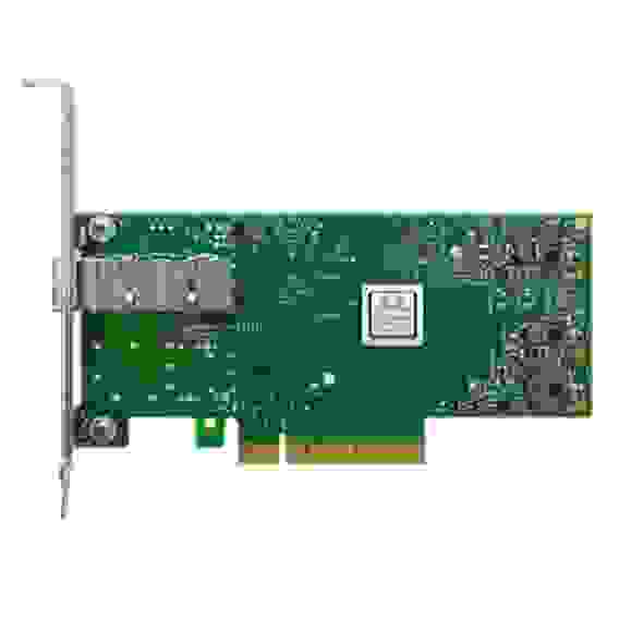 Сетевой адаптер Mellanox MCX4111A-ACAT ConnectX-4 Lx EN network interface card, 25GbE single-port SFP28, PCIe3.0 x8, tall bracket, SR-IOV, TCP/UDP, MPLS, VxLAN, NVGRE, GENEVE, iSER, NFS RDMA, SMB Direct, ROHS R6 (197830)
