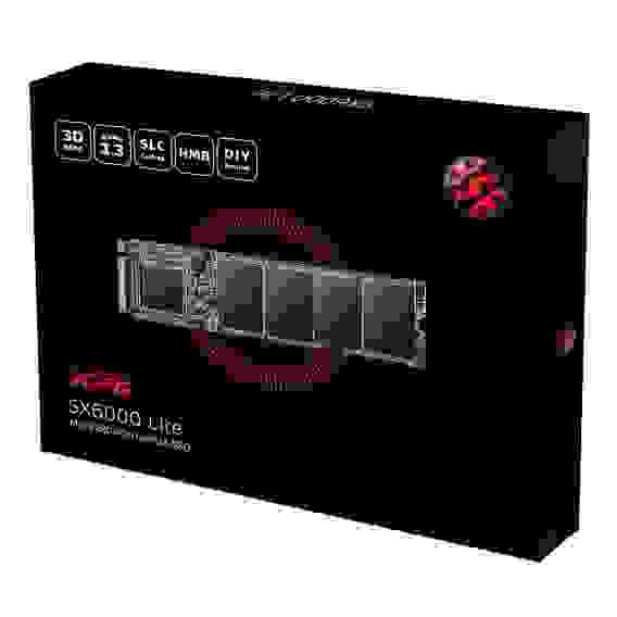 Твердотельный накопитель SSD ADATA XPG SX6000 Lite Client 128GB M.2 2280 ASX6000LNP-128GT-C PCIe Gen3x4 with NVMe, 1800/600, IOPS 100/130K, MTBF 1.8M, 3D NAND TLC, 60TBW, NVMe 1.3, RTL {100} (770864)
