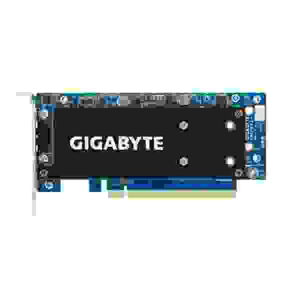 Контроллер Gigabyte CMT4034 Supports up to 4 x PCIe Gen3 x4 M.2 SSD drives, Type 2280/22110 support, LP