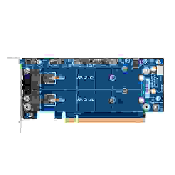 Контроллер Gigabyte CMT4034 Supports up to 4 x PCIe Gen3 x4 M.2 SSD drives, Type 2280/22110 support, LP