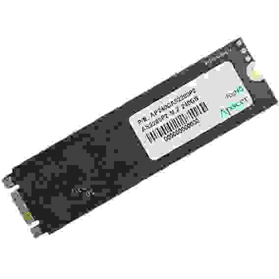 Твердотельный накопитель SSD Apacer AS2280P4 480GB M.2 2280 AP480GAS2280P4-1 Client PCIe Gen3x4 with NVMe, 3D TLC, 512MB, RTL (917225)