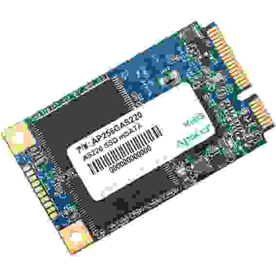 Твердотельный накопитель SSD Apacer AST220 AP240GAST220-1 mSATA 240GB Client SATA 6Gb/s, 520/495, IOPS 85/86K, MTBF 1.5M, 3D TLC, 32MB, 140TBW, 0.532DWPD, RTL {40} (914477)