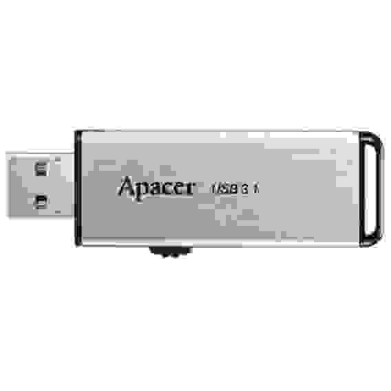 USB накопитель Apacer AH35A AP64GAH35AS-1 USB 3.1 64GB Gen 1, Silver, Metal case, RTL (916075)