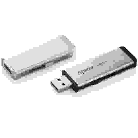 USB накопитель Apacer AH35A AP64GAH35AS-1 USB 3.1 64GB Gen 1, Silver, Metal case, RTL (916075)