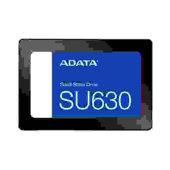Твердотельный накопитель SSD ADATA SU630SS ASU630SS-480GQ-R 480GB 2.5" Client SATA 6Gb/s, 520/450, IOPS 40/65K, MTBF 1.5M 3D QLC, 100TBW, RTL (469182)