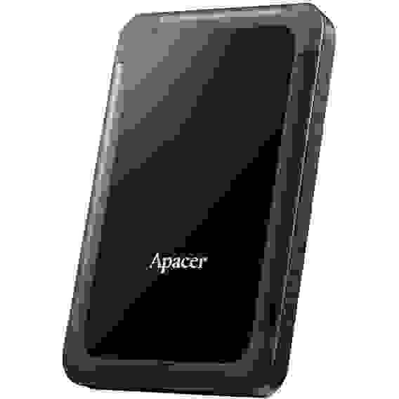 Жесткий диск внешний Apacer AC532 AP2TBAC532B-1 2TB 2.5" USB 3.1, Shockproof, Win/Mac/Linux, Black, Retail {20} (915290)