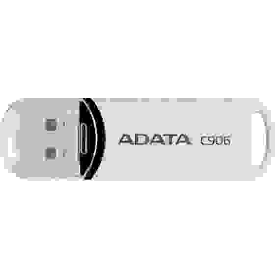 USB накопитель ADATA C906 AC906-32G-RWH USB 2.0,32GB White, RTL (791905)