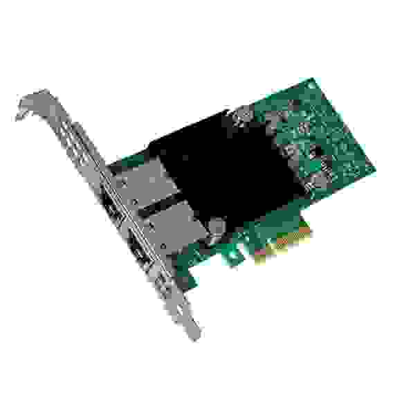 Сетевой адаптер Intel Intel® Ethernet Converged Network Adapter X550-T2 2x RJ45 port 10GbE/1GbE, PCI-E v3 x4, VMDq. PCI-SIG* SR-IOV, w/o RDMA