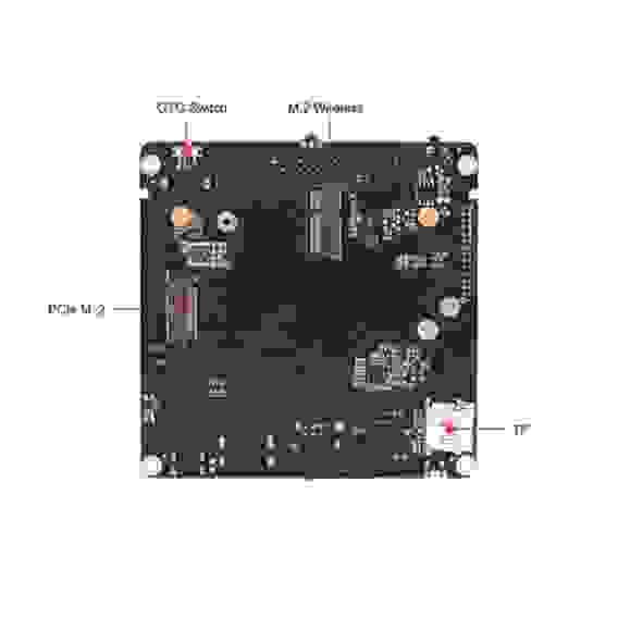 Одноплатный компьютер RockPi N10 Model C RK3399Pro/8GB LPDDR3/64GB eMMC