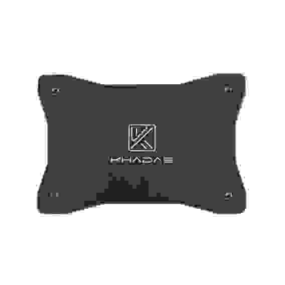 Аксессуары Khadas Heavy Metal Plate For DIY Case, with Khadas LOGO, Black, CNC Carving, KCS-MP-001