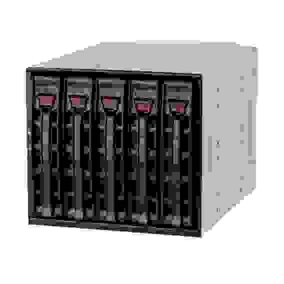 Аксессуары SuperMicro Корзина Supermicro CSE-M35TQB (Black) SAS/SATA, 3x5,25", for 5x HDD
