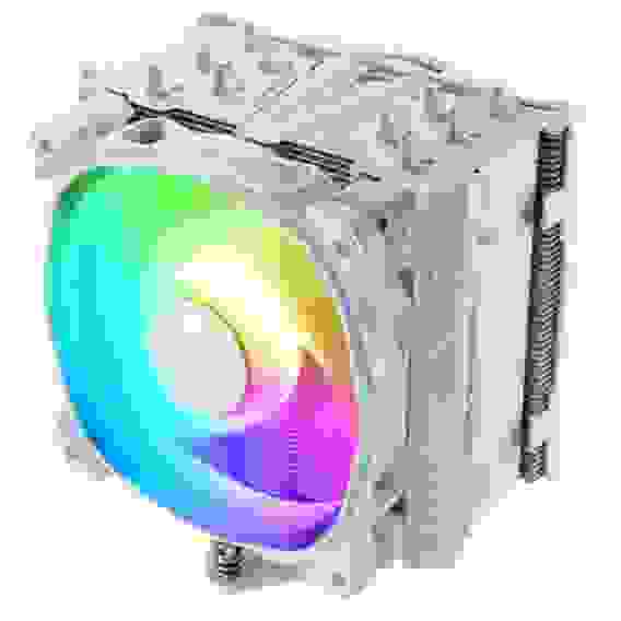 Вентилятор Enermax ETS-T50A-W-ARGB Universal, TDP 230W, 500;1600 RPM, 23.81;71.32CFM, 14;24dB(A), WHITE, ARGB, RTL {8} (724205)