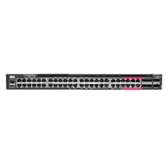 Коммутатор Edge-corE 4610-54P-O-AC-Fv1 Edge-corE 48-Port GE RJ45 port w/ POE+, incl. 8 ports UPOE, 4x10G SFP+, 2 port QSFP+ by DAC or 20G QSFP+ Transceiver, Broadcom Helix 4, Dual-core ARM Cortex A9 1GHz, dual 110-230VAC 920W hot-swappable PSUs, one fixed