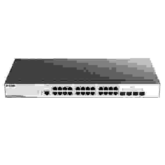 Коммутатор D-Link DGS-3000-28L/B1A Управляемый коммутатор 2 уровня с 24 портами 10/100/1000Base-T и 4 портами 1000Base-X SFP {3} (429576)