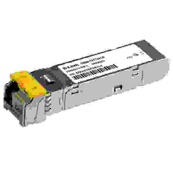 Трансивер D-Link 331T/20KM/A1A WDM SFP-трансивер с 1 портом 1000BASE-BX-D (Tx:1550 нм, Rx:1310 нм) для одномодового оптического кабеля