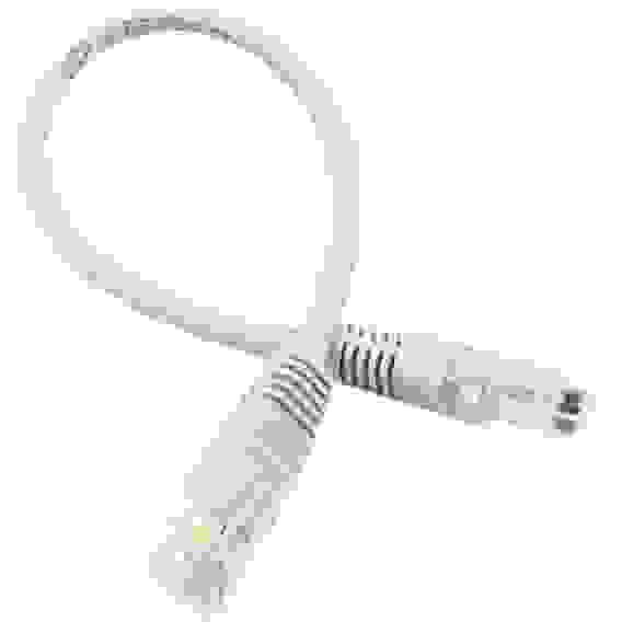 Кабель Cablexpert Патч-корд UTP PP10-0.25M кат.5e, 0.25м, медь 26AWG (серый)