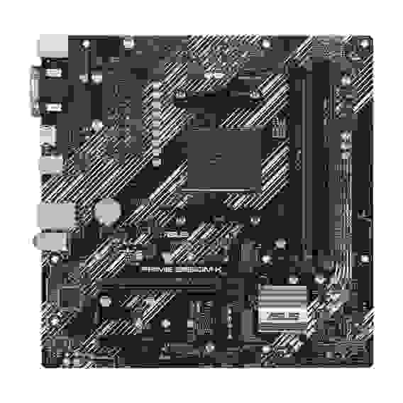 Материнская плата ASUS PRIME B550M-K AM4 mATX 4xDDR4 PCIEx16 2xPCIEx1 M.2 HDMI DVI VGA GLAN AM4 microATX 4xDDR4 PCIEx16 2xPCIEx1 2xM.2 VGA DVI HDMI GLAN RTL {10}