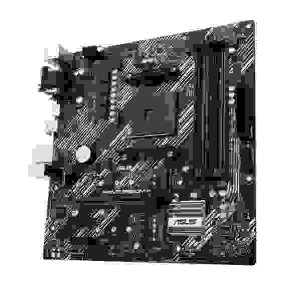 Материнская плата ASUS PRIME B550M-K AM4 mATX 4xDDR4 PCIEx16 2xPCIEx1 M.2 HDMI DVI VGA GLAN AM4 microATX 4xDDR4 PCIEx16 2xPCIEx1 2xM.2 VGA DVI HDMI GLAN RTL {10}