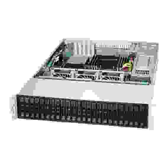 Корпус SuperMicro CSE-216BE2C-R920LPB 2U, 24x 2,5" HS SAS/SATA (Dual SAS3 Expander - SFF 8643), 2x920W (80PLUS platinum).