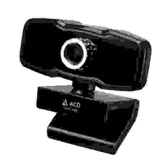Веб-камера ACD-Vision UC500 CMOS 2МПикс, 1920x1080p, 30к/с, микрофон встр., кабель USB 2.0 1.5м, универс. крепление, черный корп. RTL {60} (551783)