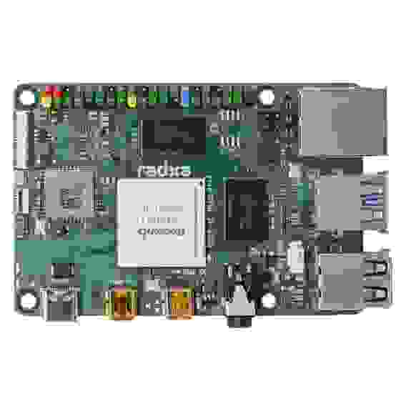 Одноплатный компьютер ROCK 4 Model C+ 4GB RK3399/4GB/WiFi/BT/POE