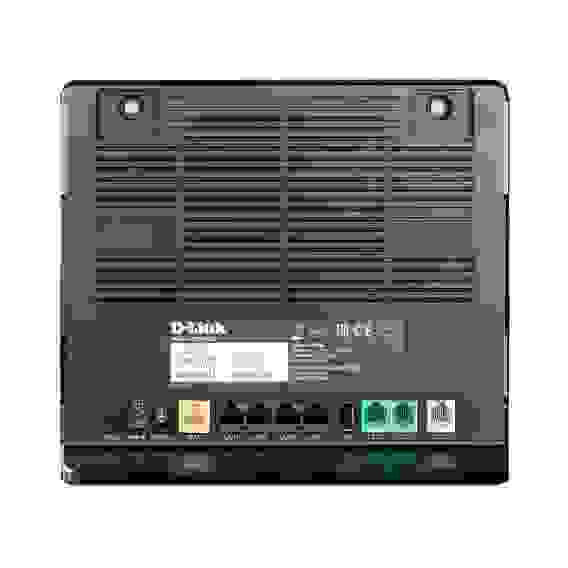 Маршрутизатор D-Link «DWR-980/4HDA1E «Wireless AC1200 4G LTE Router with 1 USIM/SIM Slot, 1 10/100/1000Base-TX WAN port, 4 10/100/1000Base-TX LAN ports, 2 FXS ports, 1 ADSL/VDSL port and 1 USB Port. 802.11b/g/n compatible, 802.11AC up to 866Mbps, 802.11n